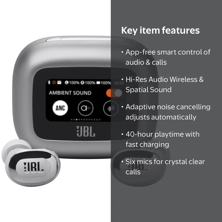 JBL Live Buds 3 - True wireless Noise Cancelling bud-type earbuds JBL Live Buds 3 - True wireless Noise Cancelling bud-type earbuds