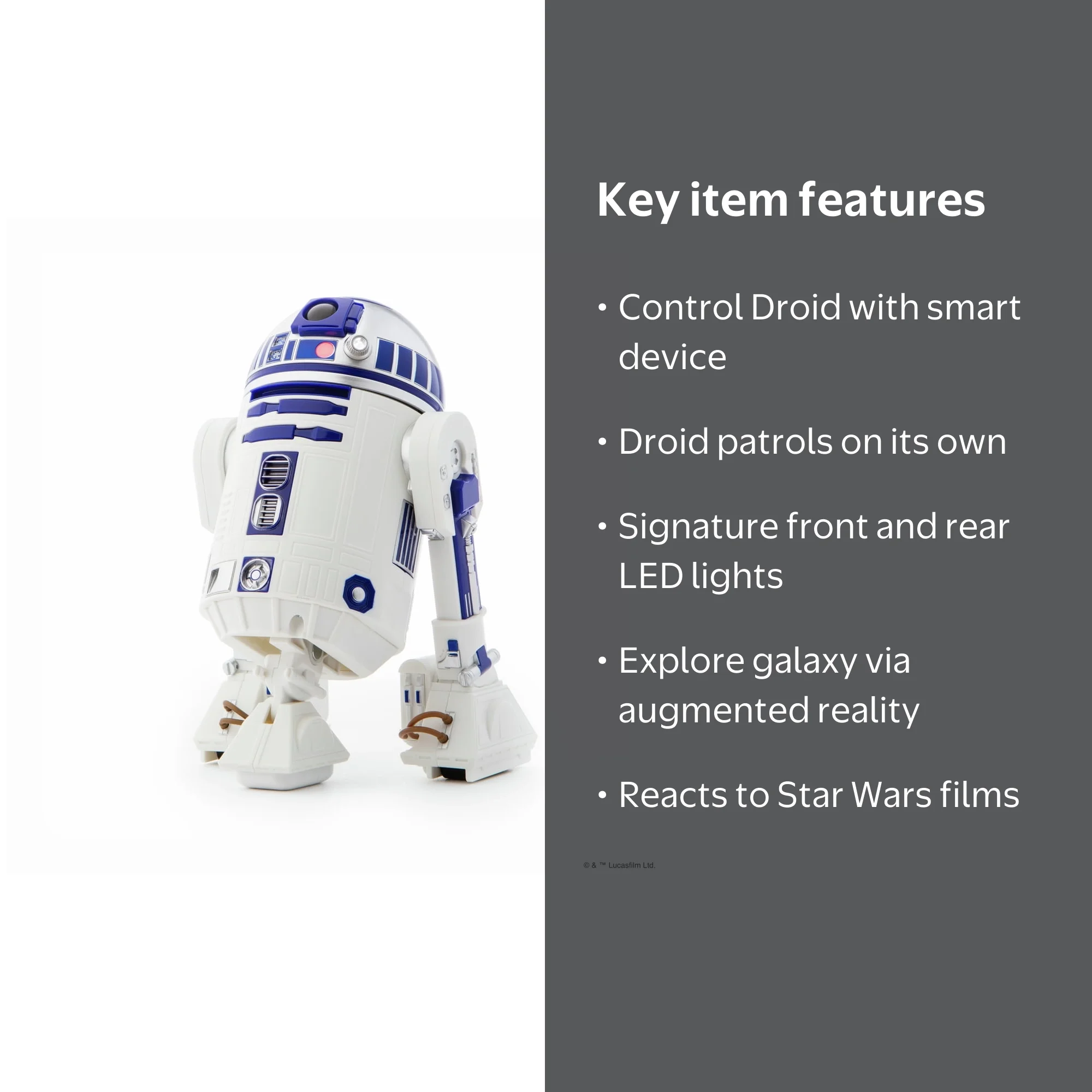 Sphero R2-D2 App-Enabled Droid for Indoor Playgrounds - Walmart