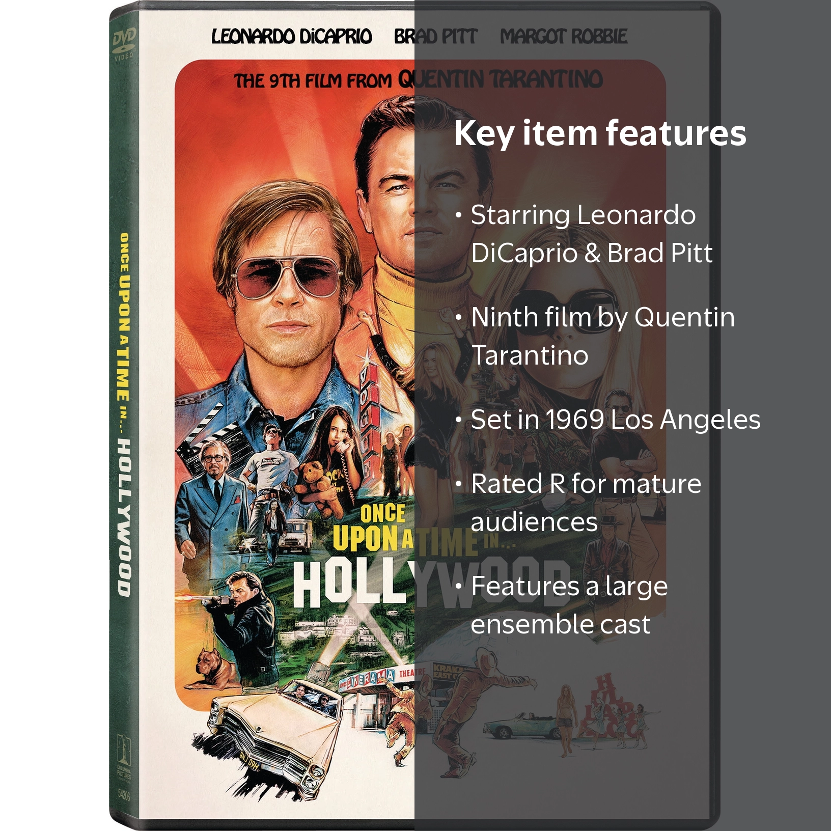 Sony, DVD, Once Upon A Time In Hollywood, 1969 Hollywood Crime