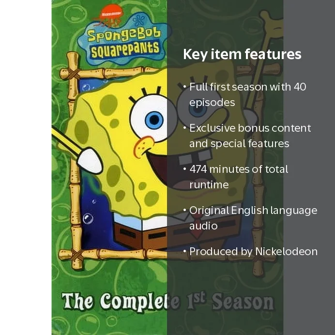 Spongebob Squarepants: The Complete First Season (DVD