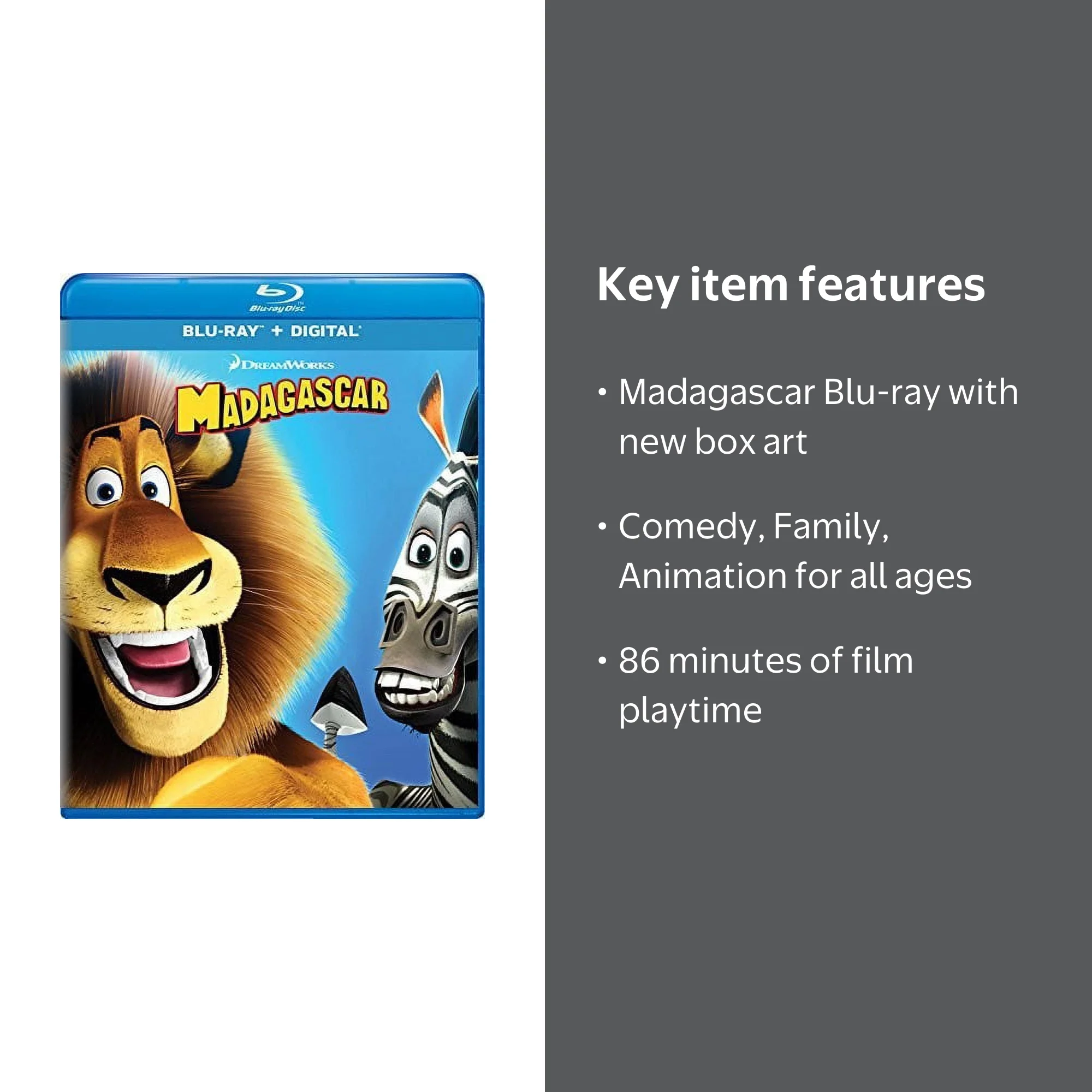 その他 Amazing Africa [Blu-ray 3D + Blu-ray] [2013] Madagascar Movie: Adventure of Zoo Animals in Africa - Walmart.com