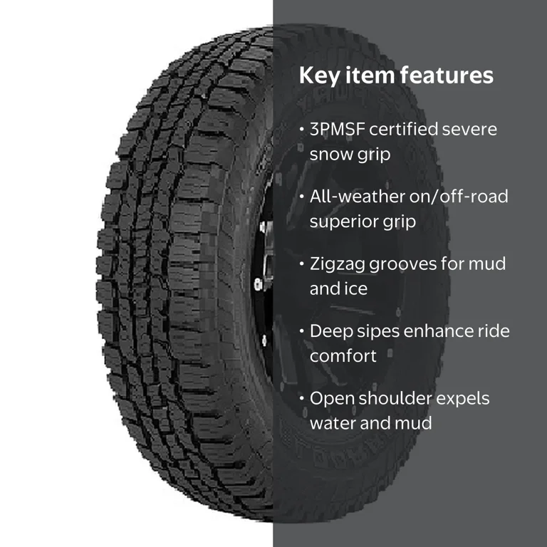 Eldorado Sport Fury AT4S All Terrain 275/60R20 115T Light Truck