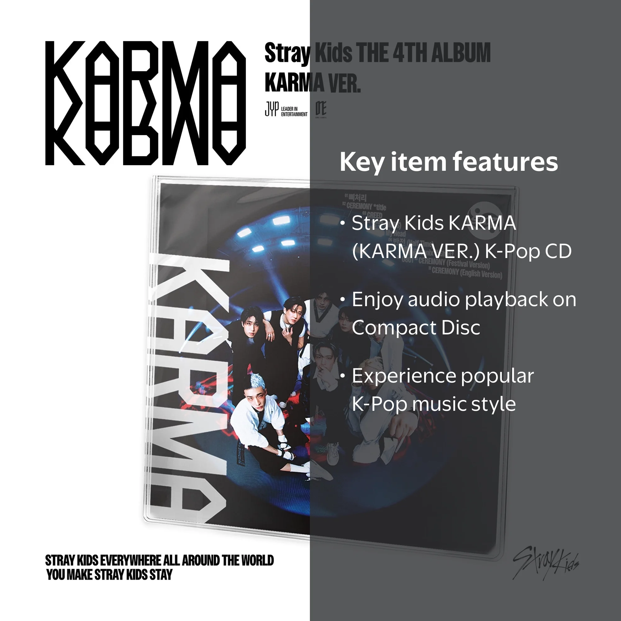 Stray Kids - KARMA (KARMA VER.) - CD - Walmart.com