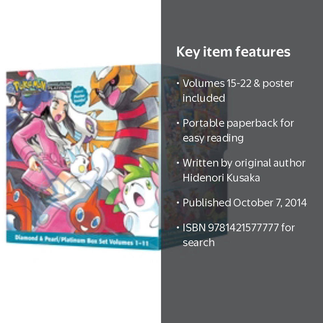 Pokémon Adventures Diamond, Pearl & Platinum Graphic Novel