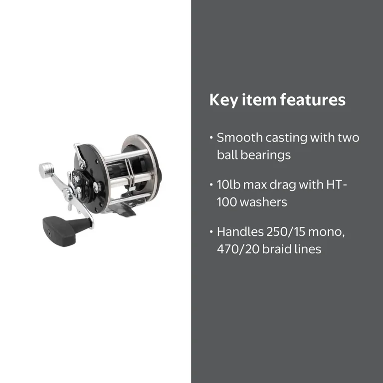 PENN General Purpose Level Wind Reel, 9 Size Fishing Reel