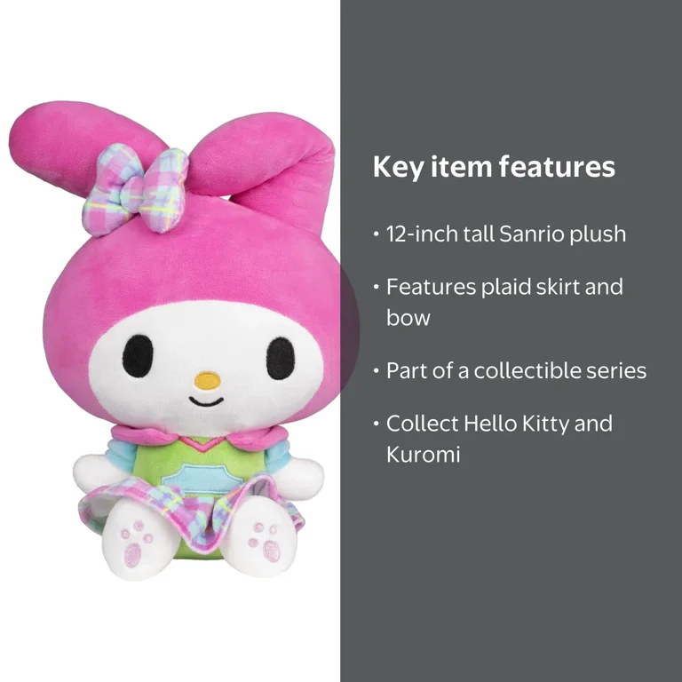 Sanrio Hello Kitty and Friends - 12 Inch My Melody Neon Plush