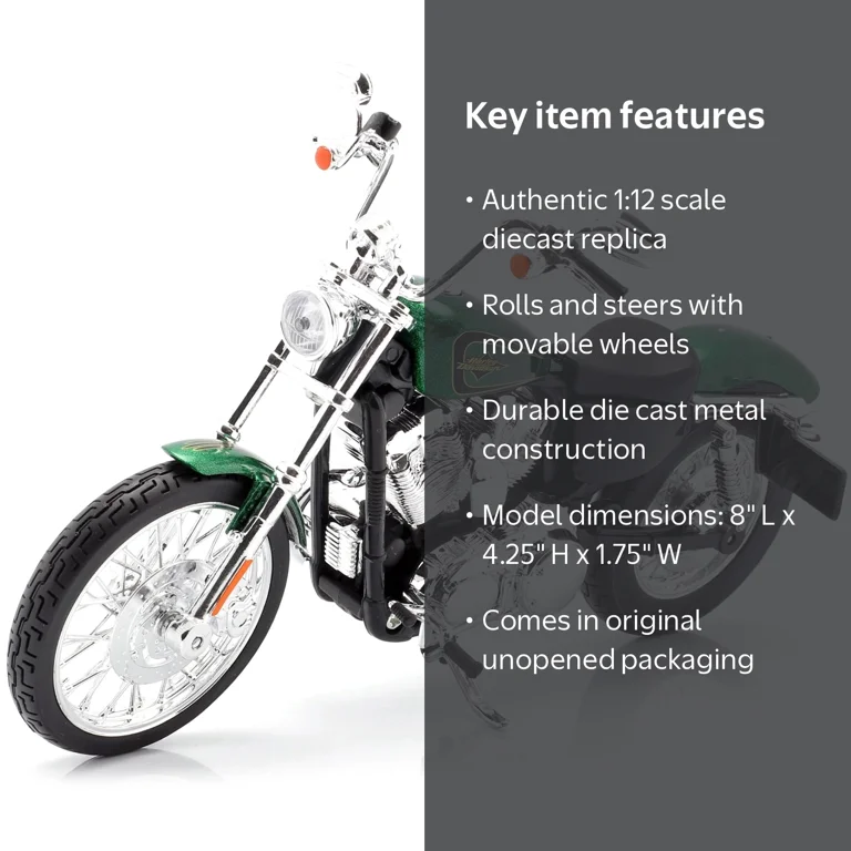 2013 Harley Davidson XL 1200V Seventy Two Green Motorcycle Model 1
