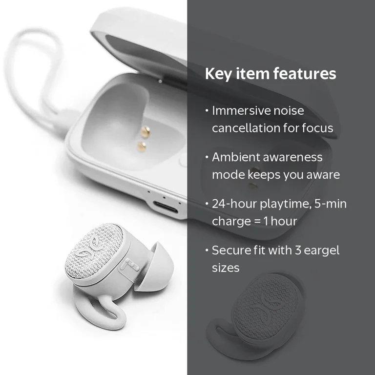Jaybird Vista 2 True Wireless Bluetooth Earbuds with Active Noise