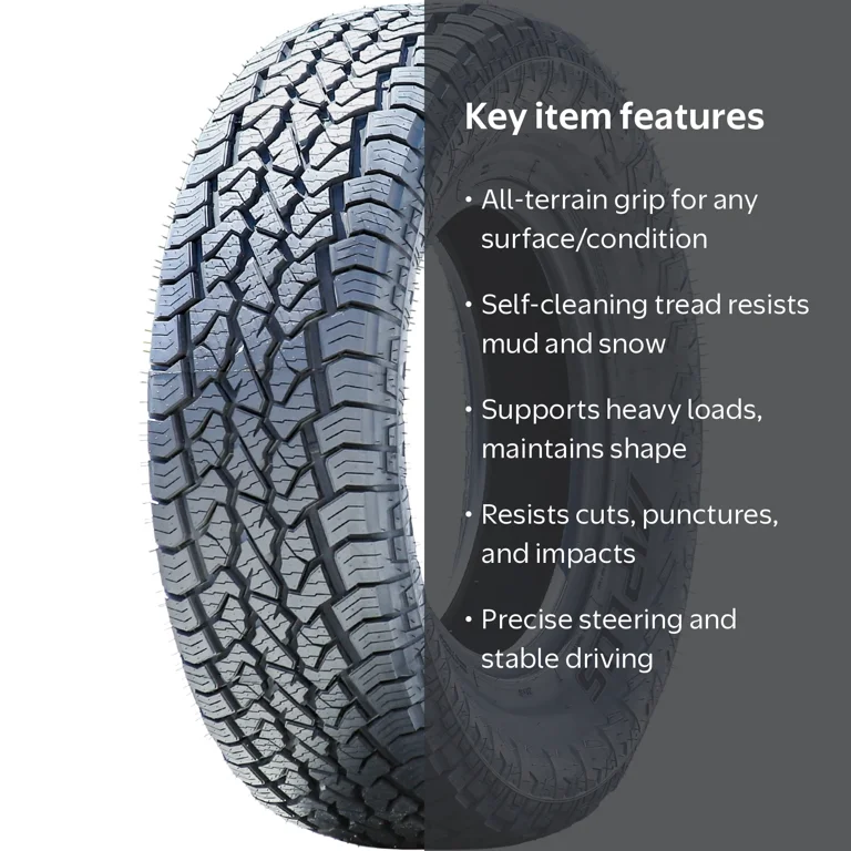 Aplus Shredder AT 265/65R17 112T a/t All Terrain Tire - Walmart.com