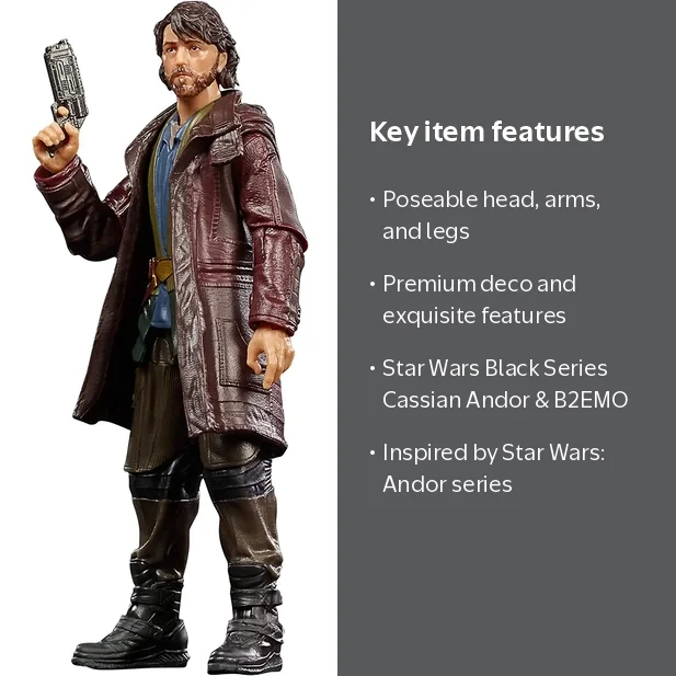Star Wars, Action Figures, Cassian Andor and B2EMO 2-Pack