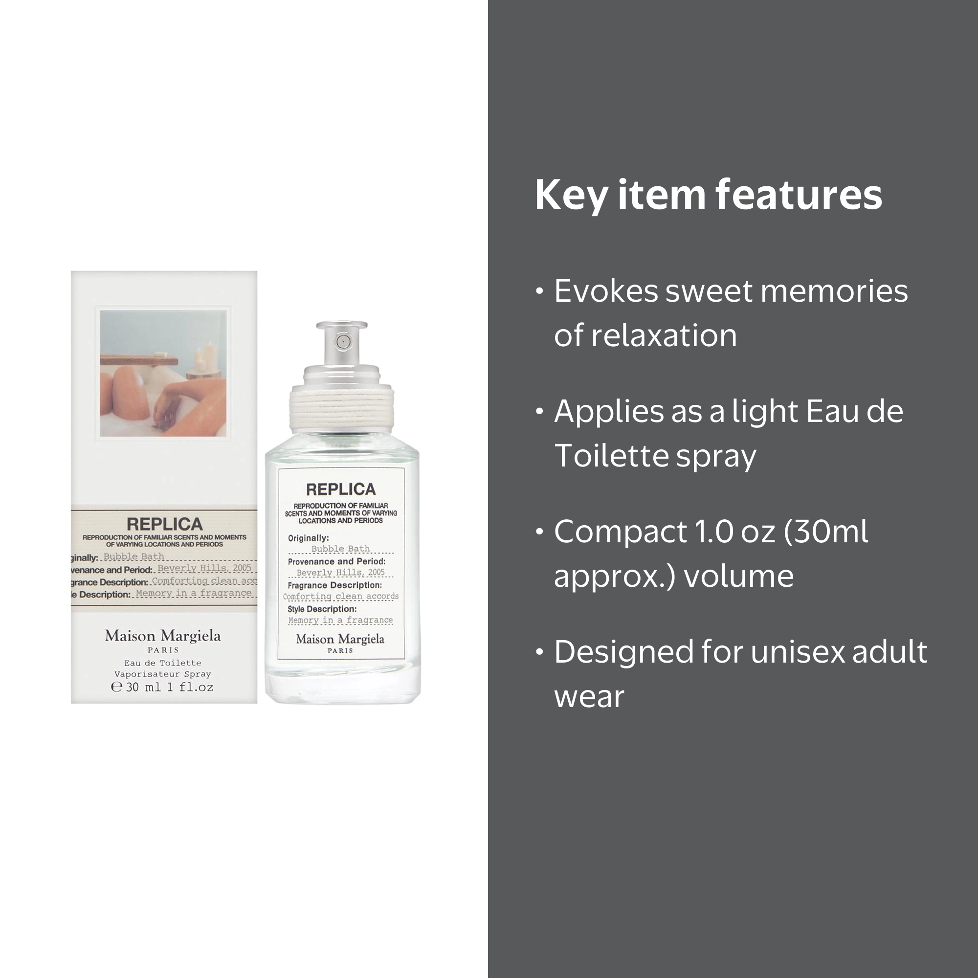 Maison Margiela Replica Bubble Bath Eau de Toilette Spray 1.0 oz