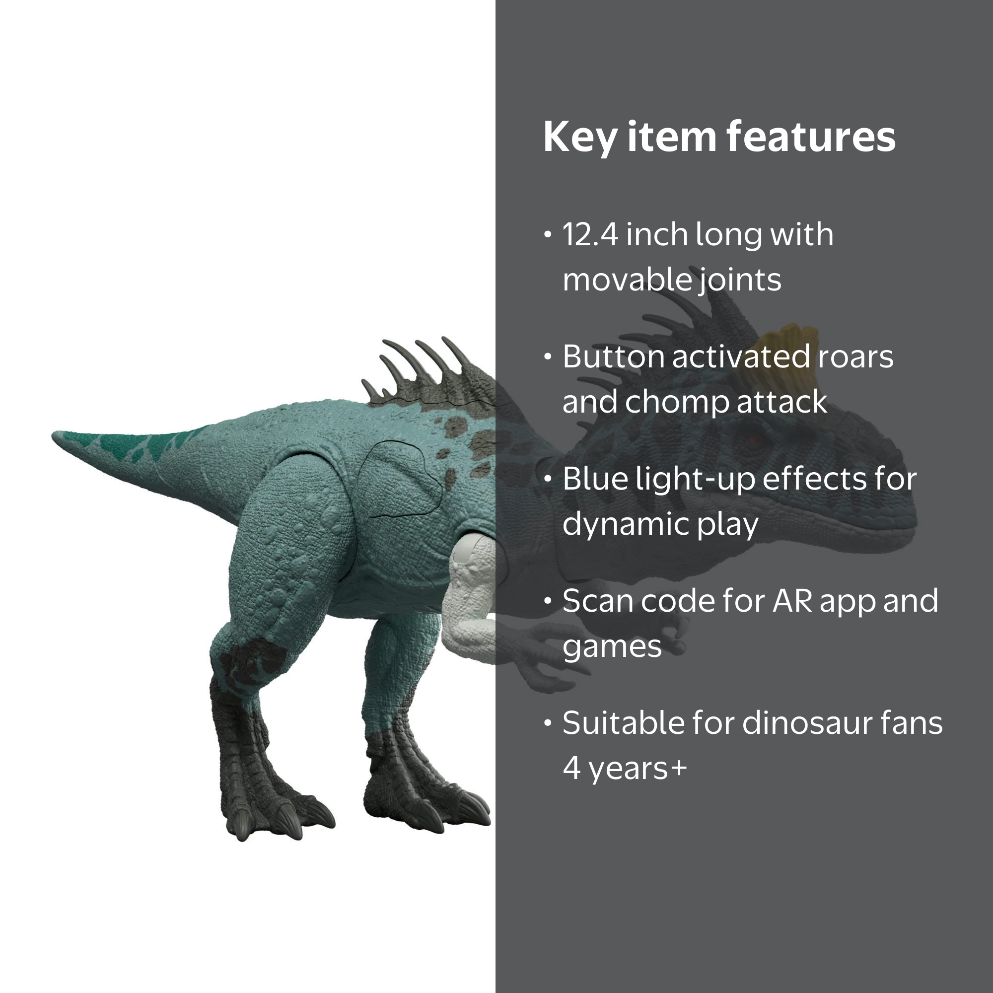 Jurassic World Wild Roar Crylophosaurus Dinosaur Action Figure Toy
