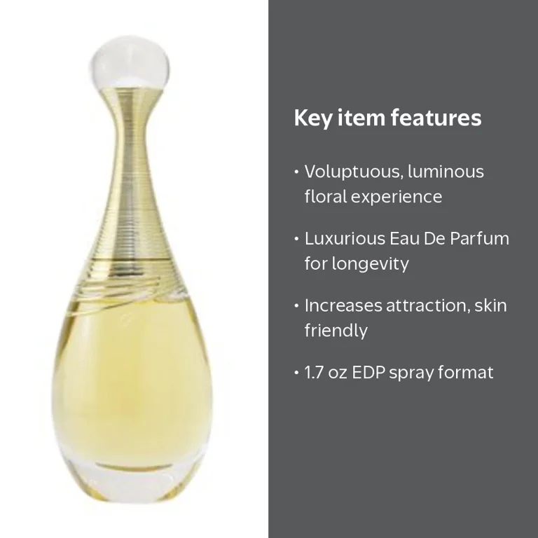Dior J'Adore Infinissime Eau De Parfum Spray, Oriental Floral