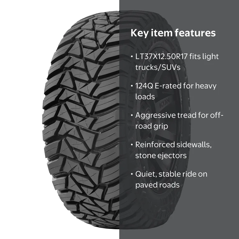 Kanati Terra Commander RTX Rugged Terrain LT37X12.50R17 124Q E