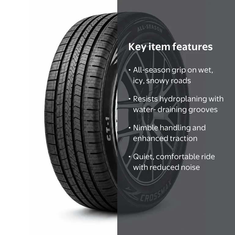Crossmax 225/50R17 98V XL CT-1 All-Season Tire - Walmart.com