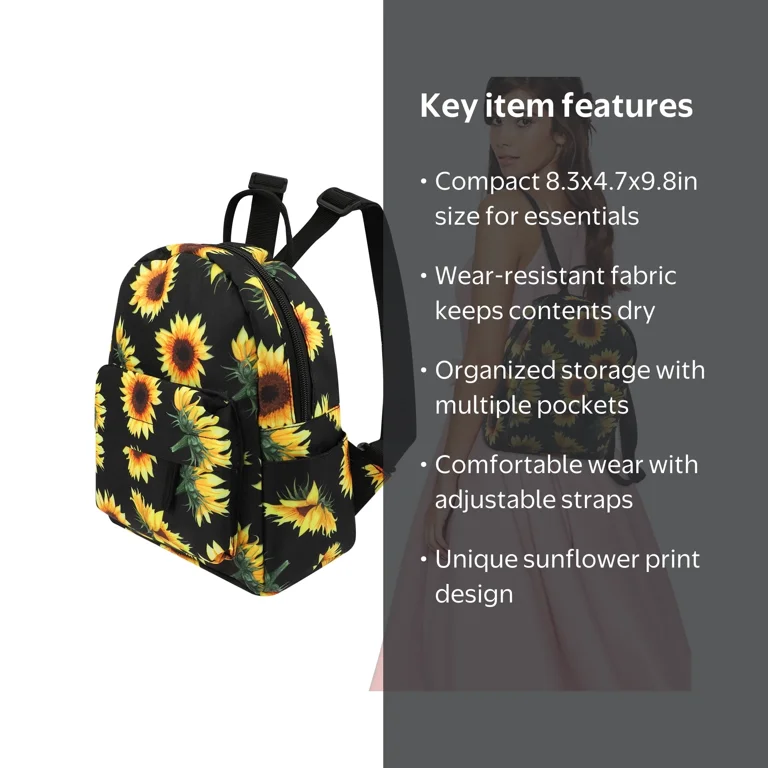 black mini backpack with flowers YPPAHHHH Cherry Blossom Floral Purse for Women Teen Girls, Spring Japanese Flower Leather Small Backpack Shoulder Bag Fashion Travel Daypacks : Clothing, Shoes & Jewelry and accessories inside and transition from work to evening flawlessly and fashionably Loungefly Disney Villains Dark Flowers