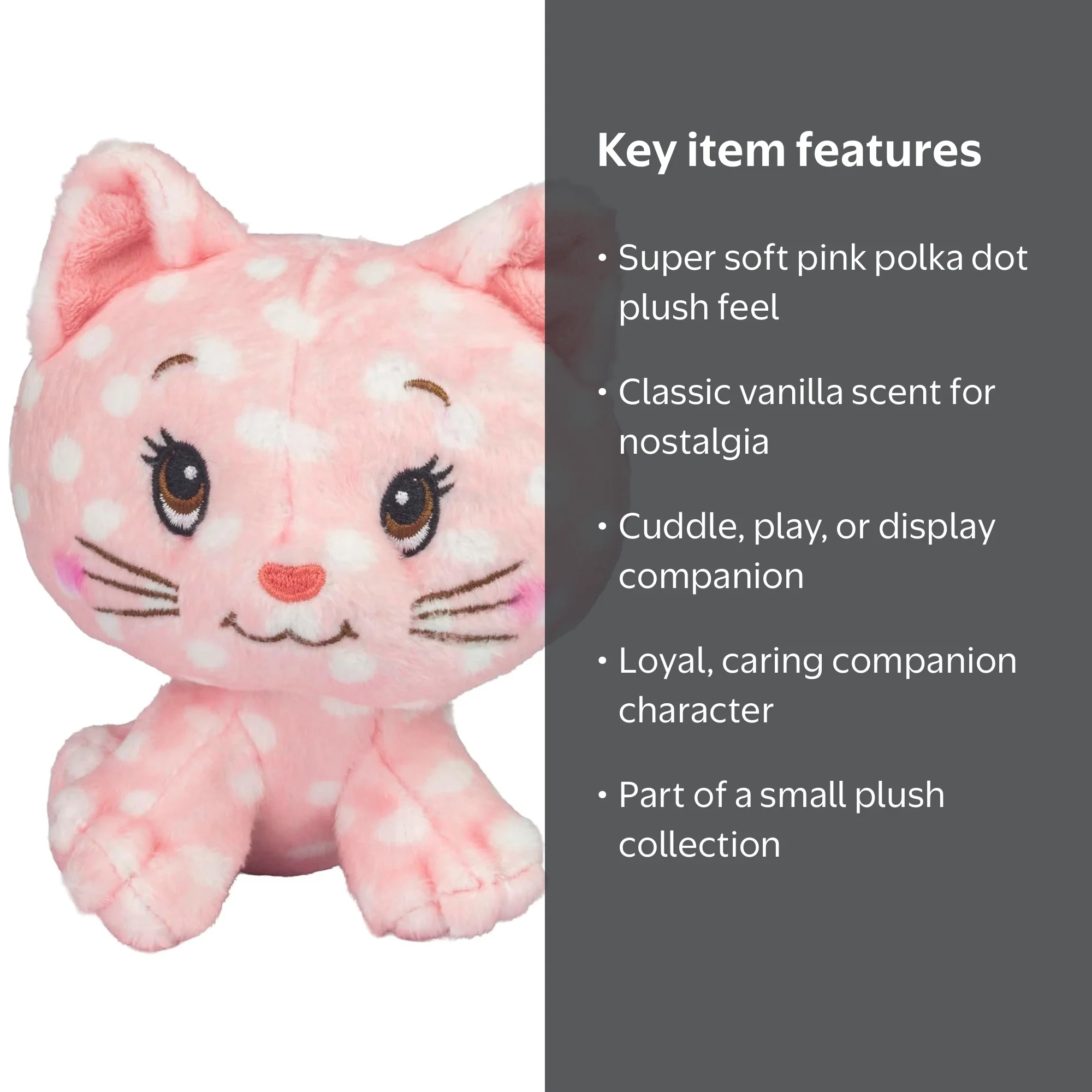 Strawberry Shortcake Custard the Cat Plush - Walmart.com