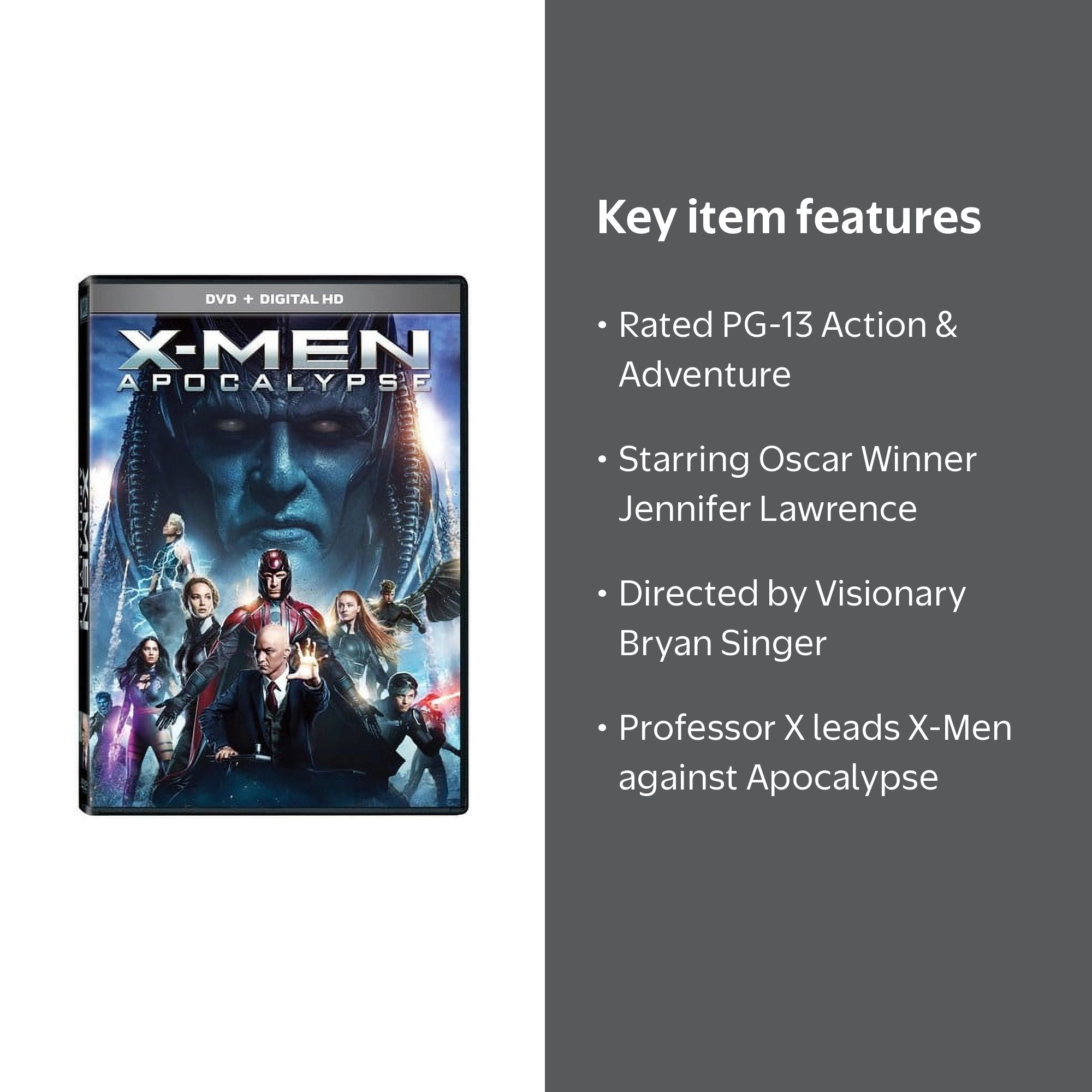X-Men: Apocalypse (DVD) - Walmart.com