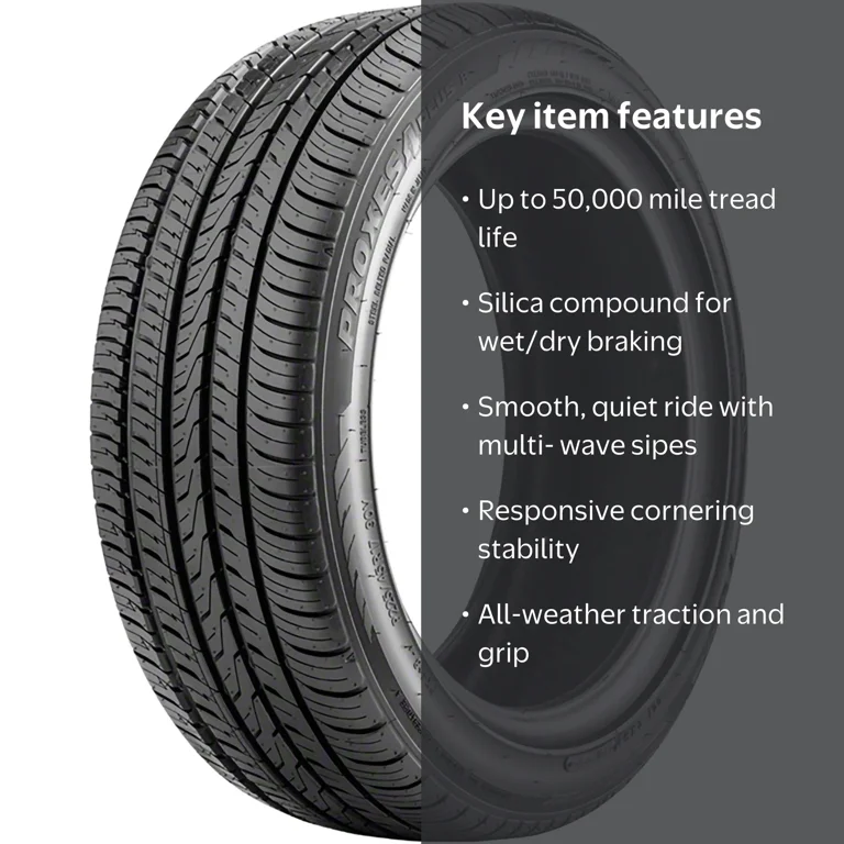 Toyo Proxes 4 Plus A P205/55R16 89H BW All-Season Tire with Tread