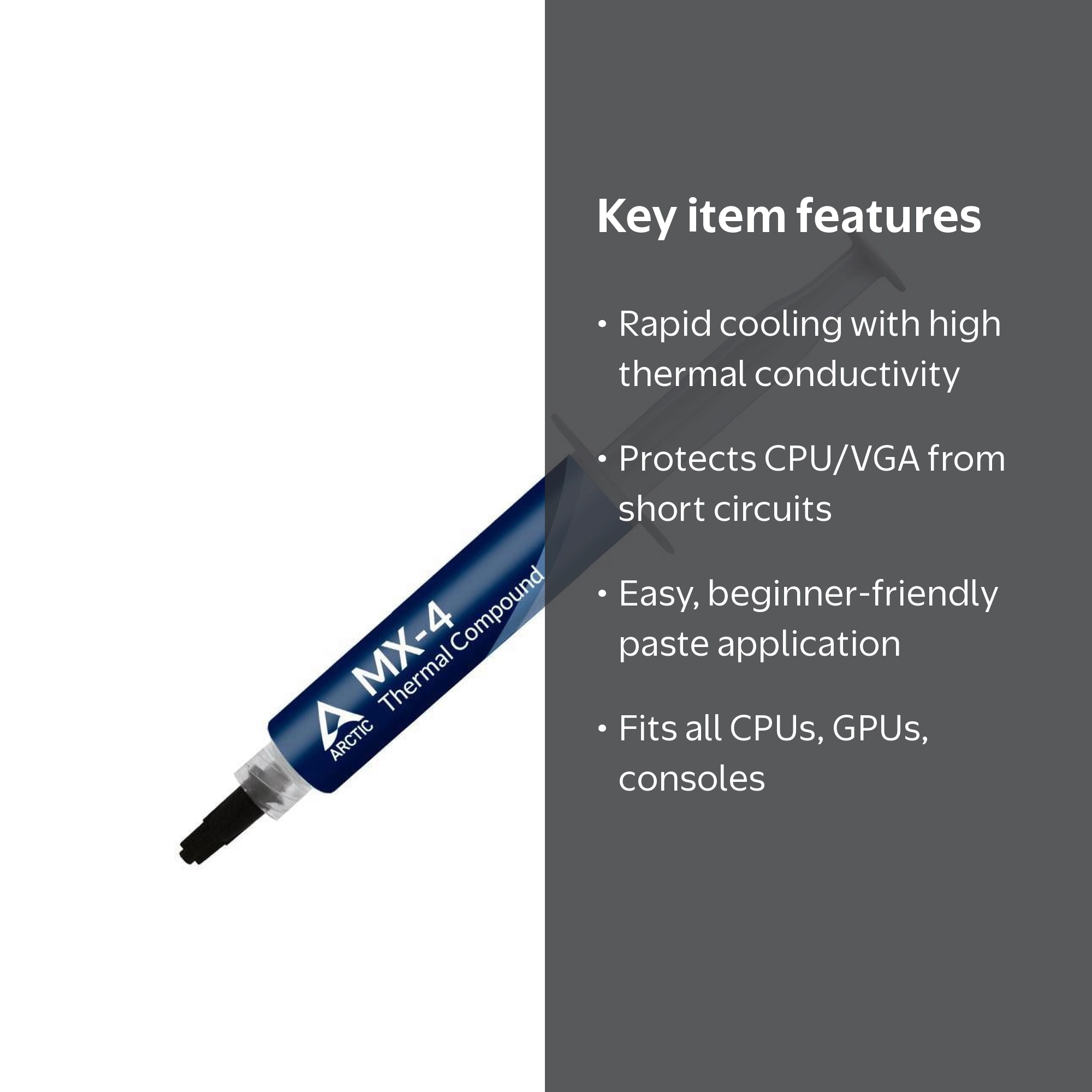 ARCTIC, Thermal Paste, 20 g, Premium Performance for CPU GPU