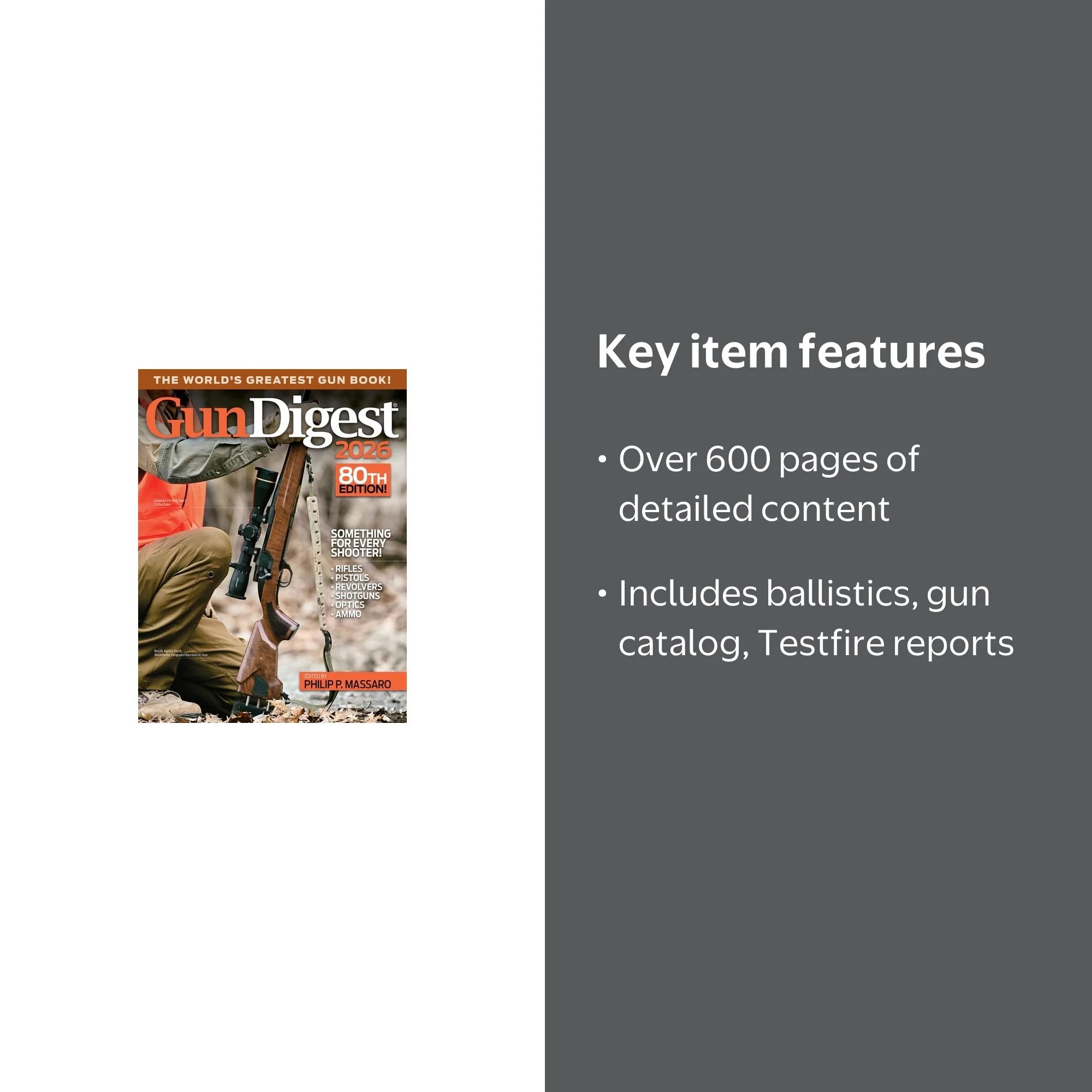 月刊GUN 1991-1992年 臨時増刊 GUNs DIGEST 25冊 Gun Digest 2026, (Paperback) - Walmart.com