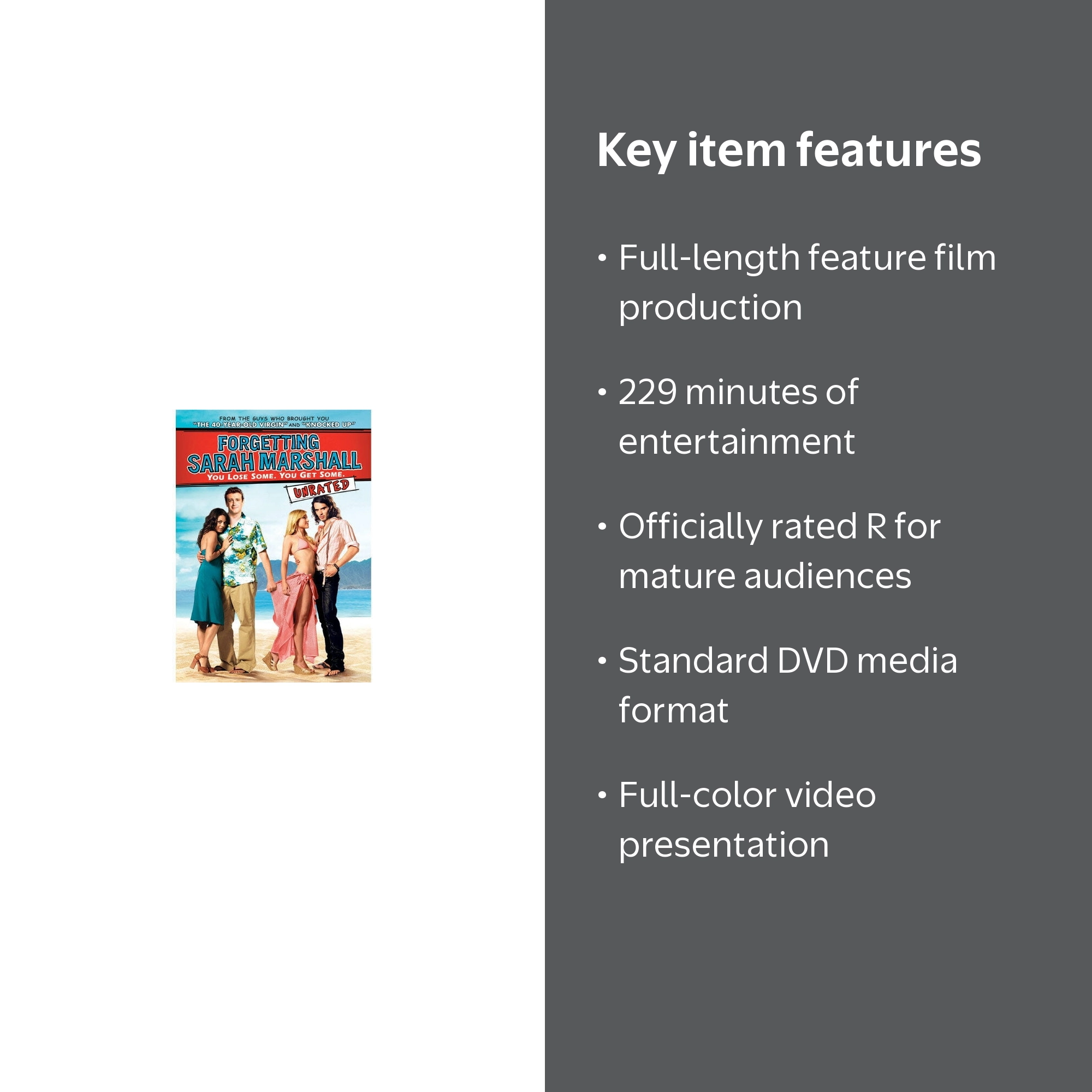 Universal Studios' Forgetting Sarah Marshall (Unrated) - Romantic