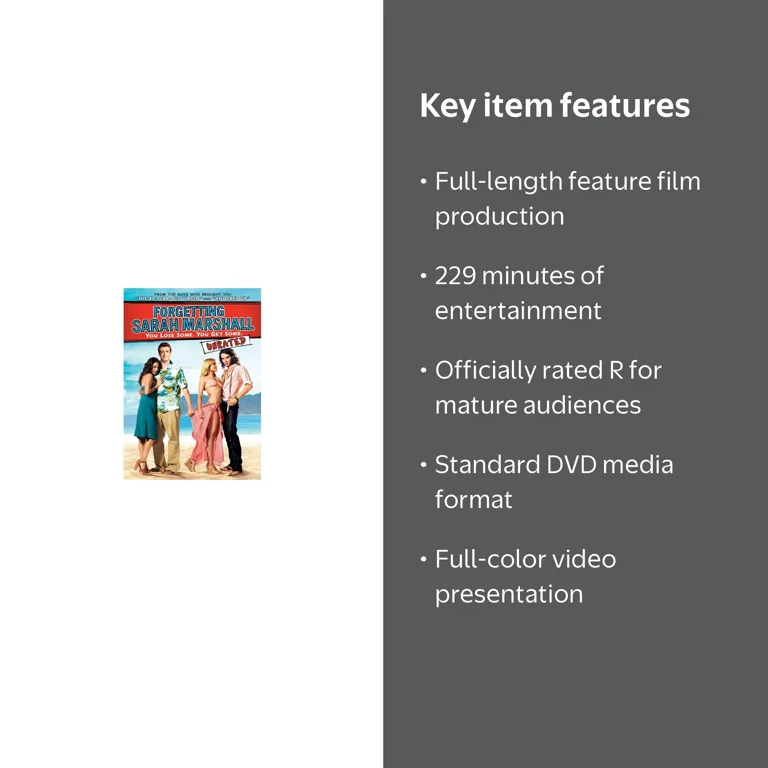 Universal Studios' Forgetting Sarah Marshall (Unrated) - Romantic