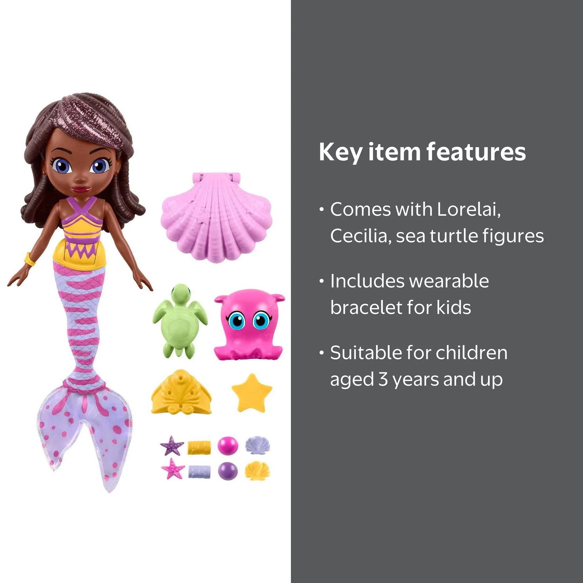 Fisher-Price Santiago of The Seas Pirate Surprise Lorelai Mermaid