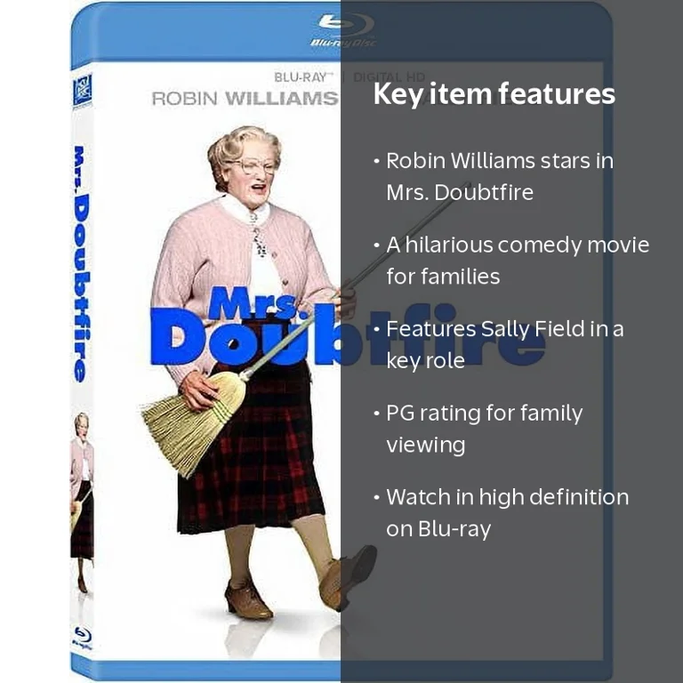 Mrs. Doubtfire (Blu-ray) - Walmart.com