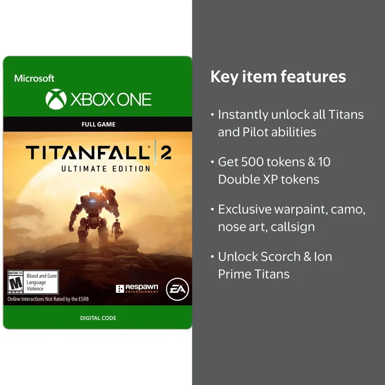 Titanfall 2: Ultimate Edition Xbox One (Email Delivery) - Walmart.com