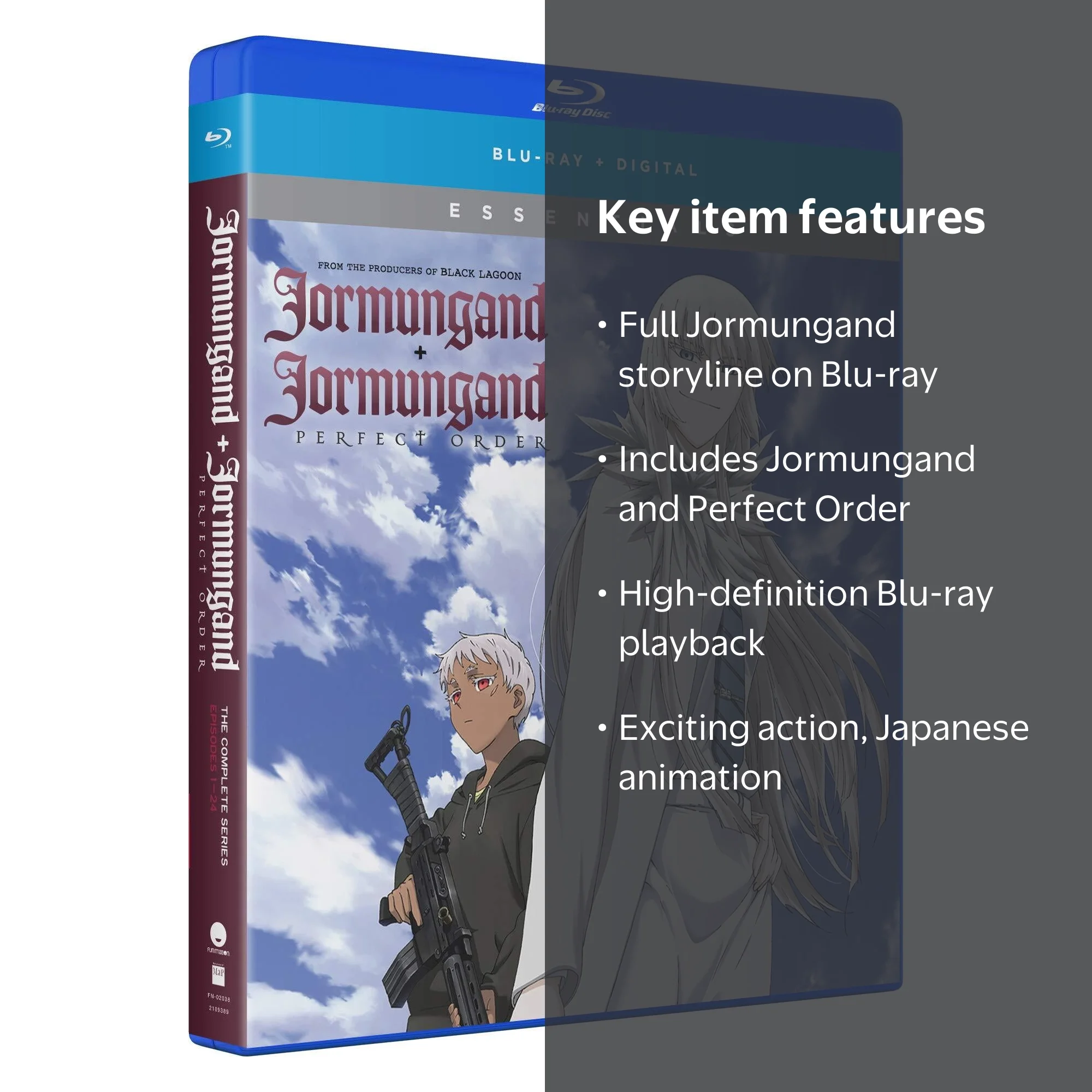 New Jormungand + Jormungand: Perfect Order - The Complete Series