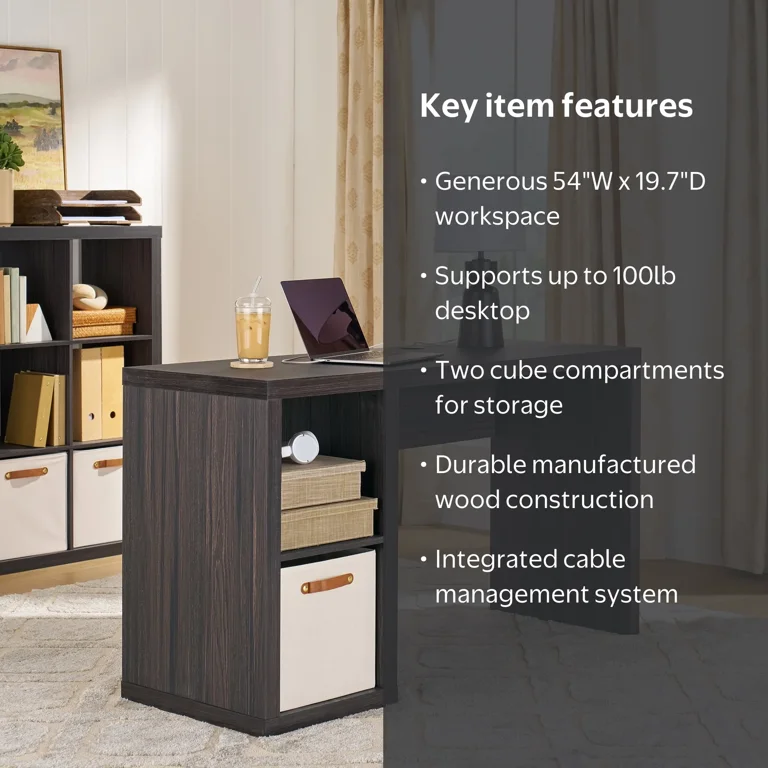 better homes and gardens tobacco oak & 8 Cube Organizer with 4 H Shelf Inserts, playroom and more. Better Homes & Gardens Canton