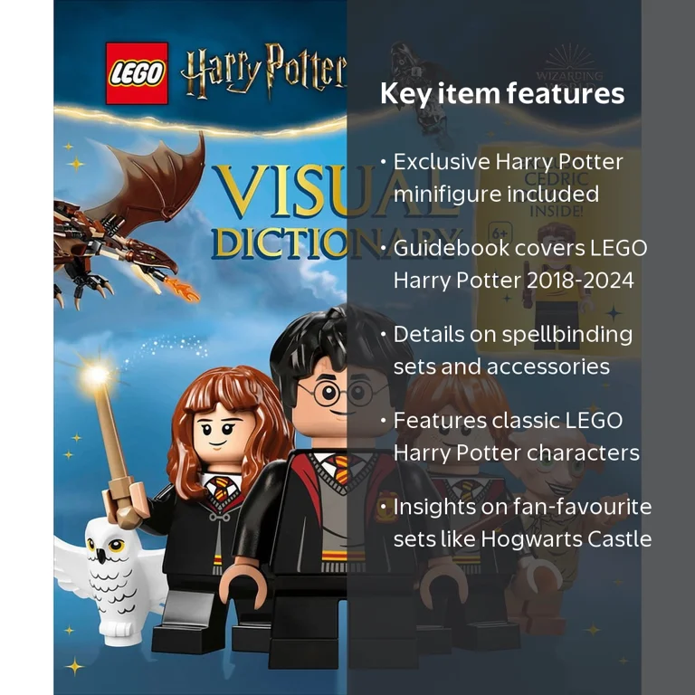 LEGO Harry Potter Visual Dictionary: With Exclusive Minifigure