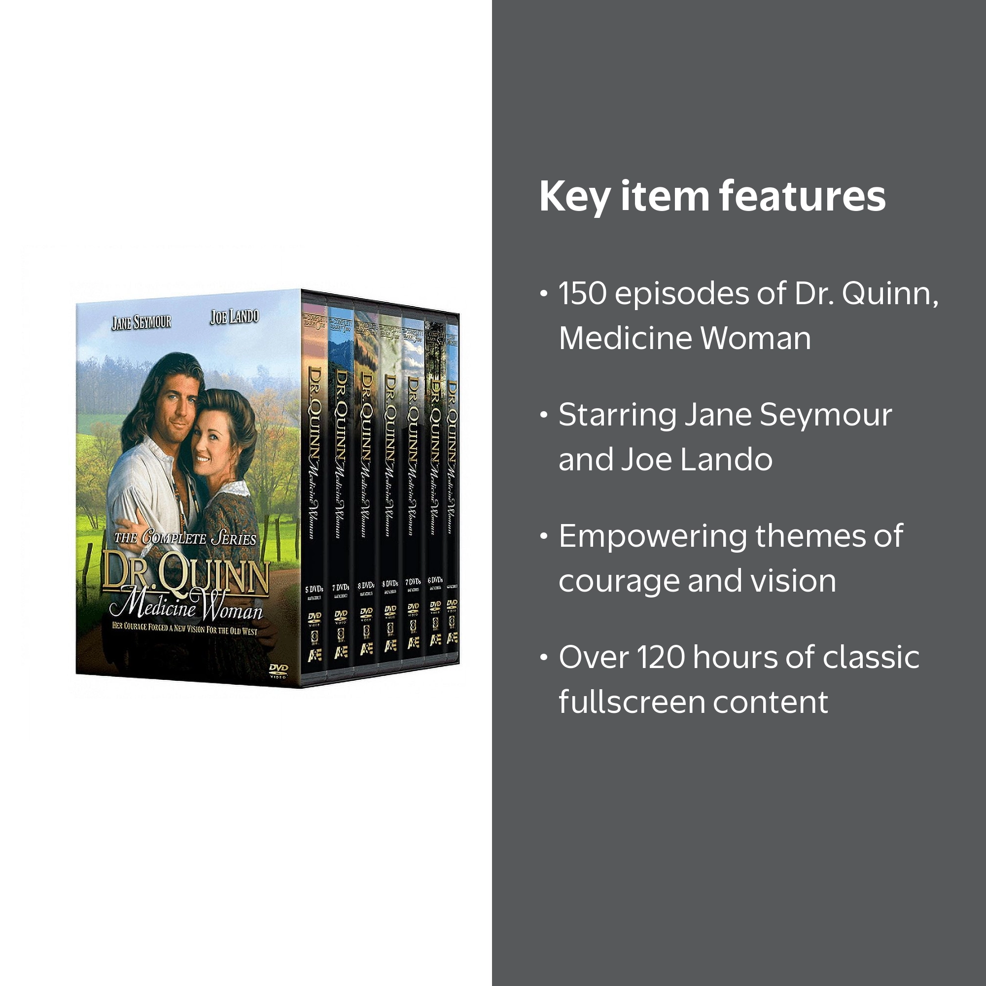 A&E HOME VIDEO Dr. Quinn, Medicine Woman - Complete Series DVD Set