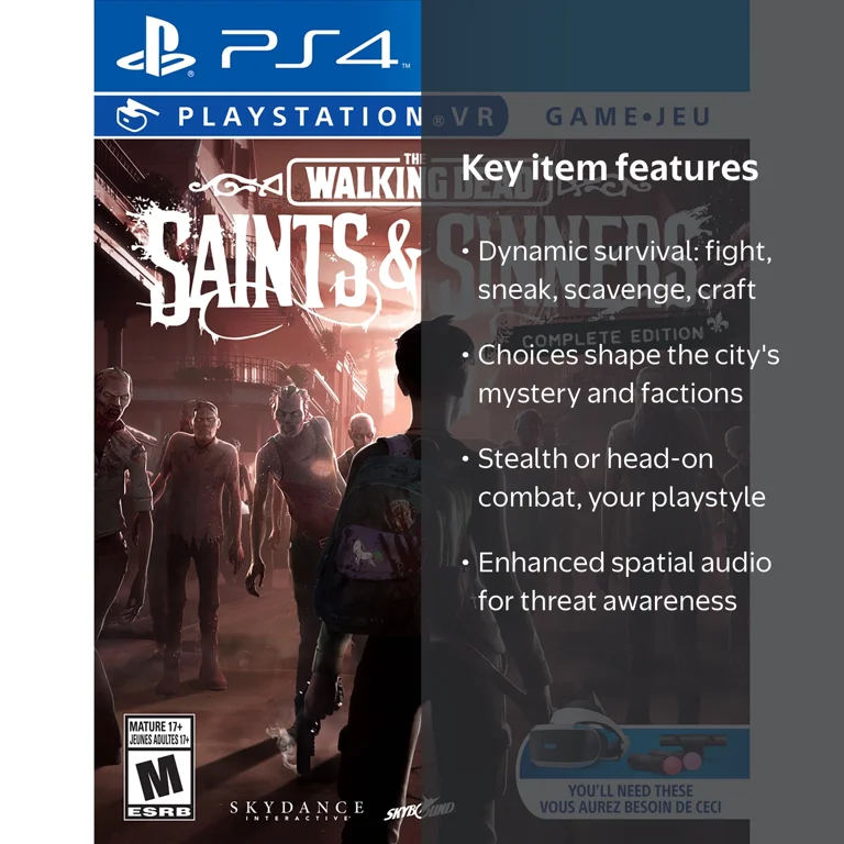 The Walking Dead: Saints & Sinners Complete Edition - PS4