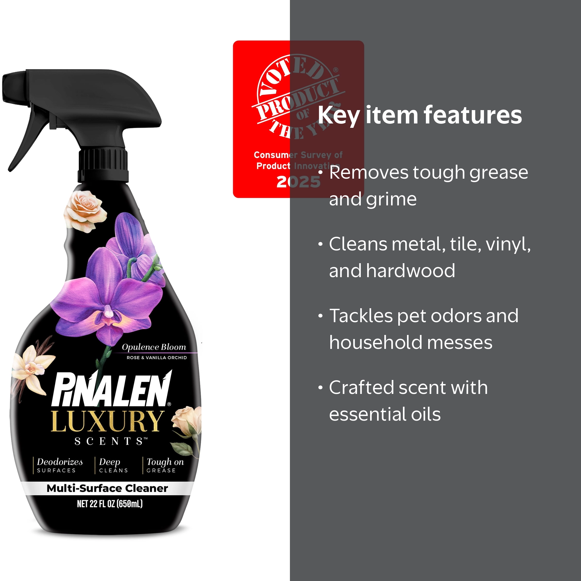 Pinalen Luxury Scents Opulence Bloom Multi-Purpose Cleaner 22 fl