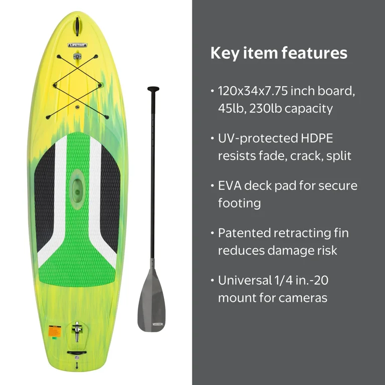 Lifetime Horizon 10 ft Stand-Up Paddle Board with Paddle