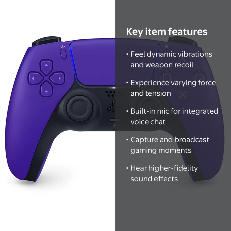 PlayStation, DualSense Wireless Controller, Galactic Purple