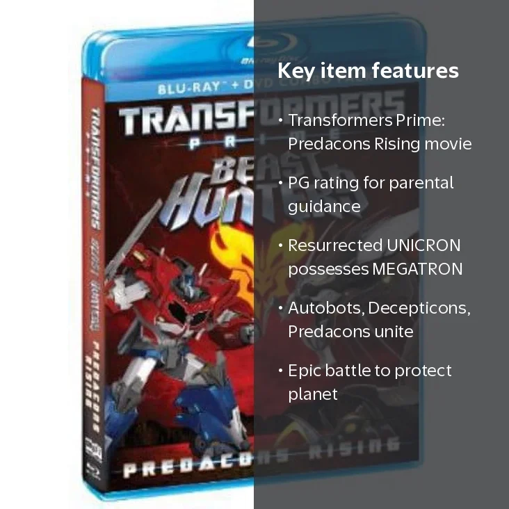 Transformers Prime: Predacons Rising - Walmart.com