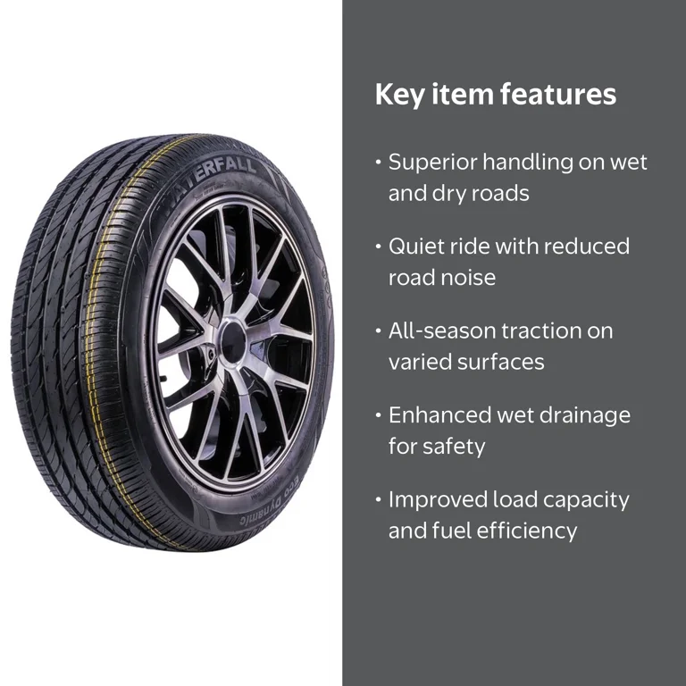 Waterfall All-Season Eco Dynamic 195/55R16 87V Passenger Tire for