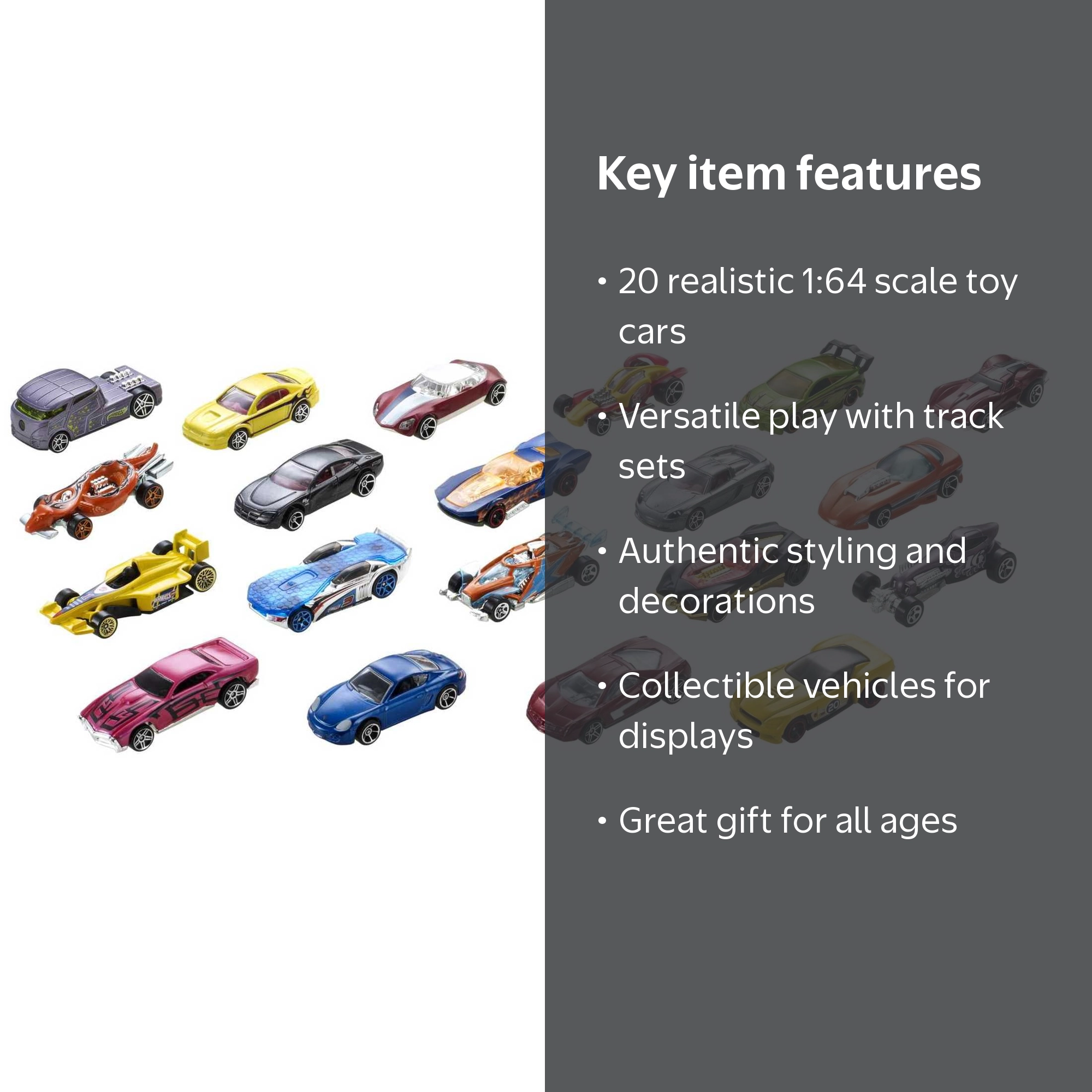 Hot Wheels, Toy Cars and Trucks, 1:64 Scale, Collectible Vehicles