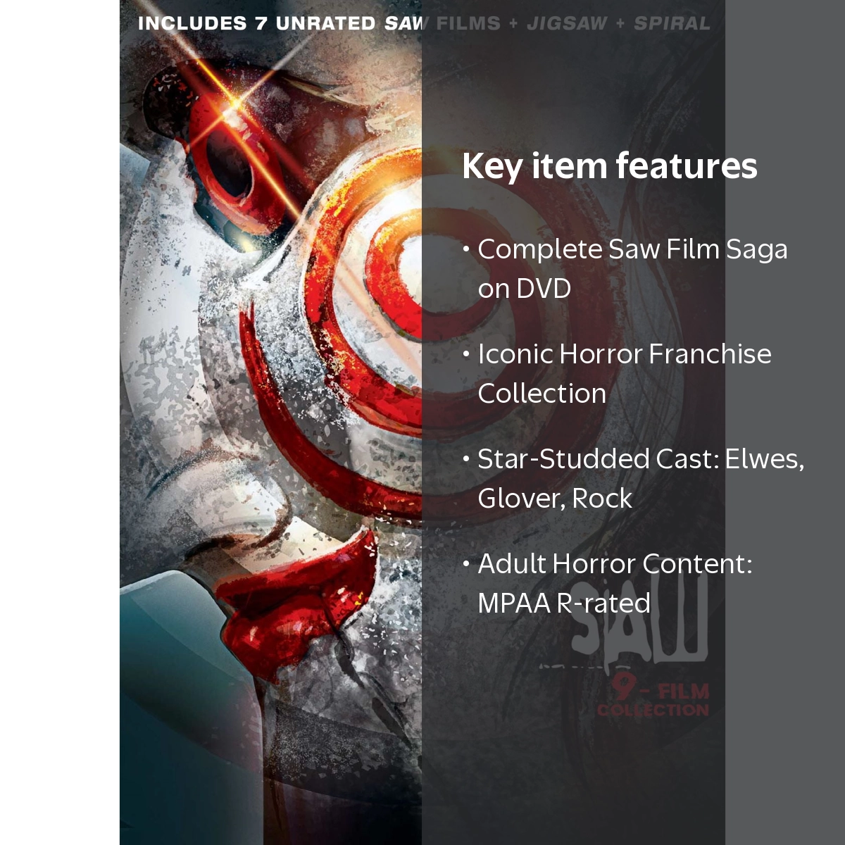 Saw 9-Film Collection DVD - Walmart.com