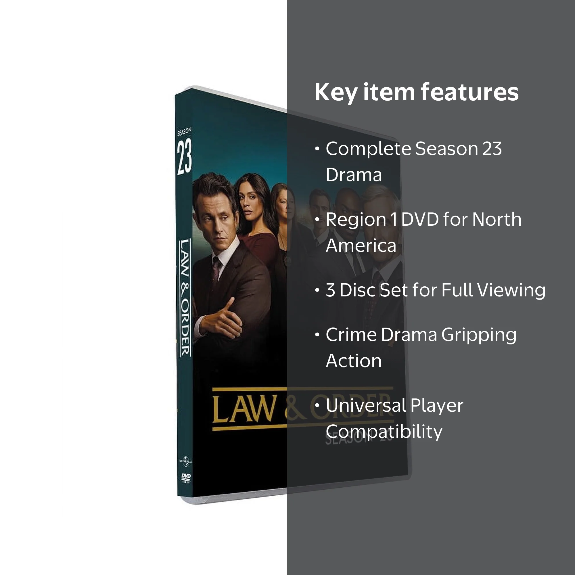Law & Order Season 23 (DVD) - Walmart.com