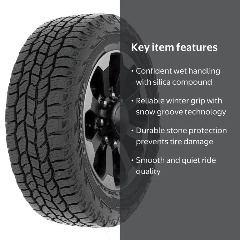 Cooper Discoverer All-Terrain Tire, 265/60R18, 110T, All-Season