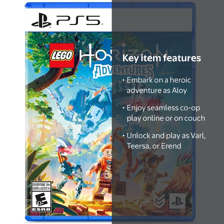 PlayStation, PS5 LEGO Horizon Adventures, explore LEGO worlds