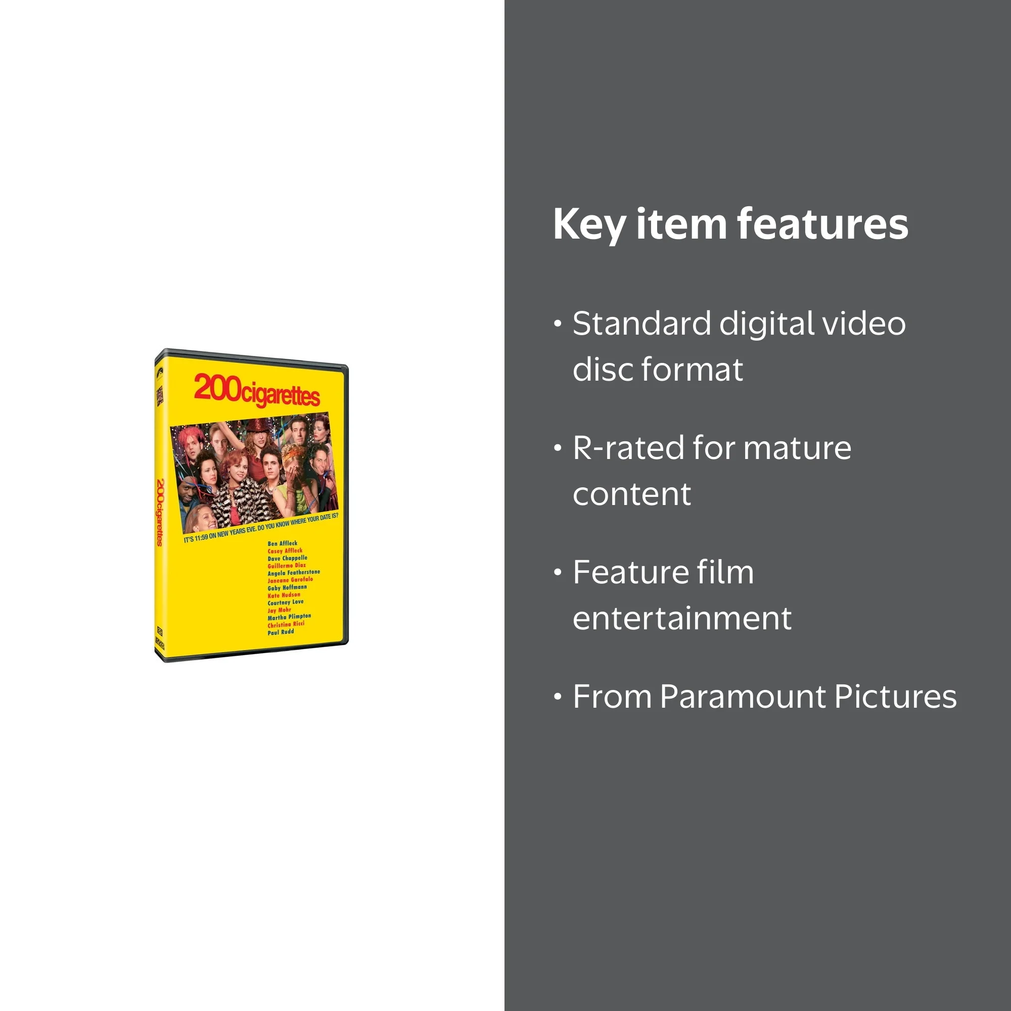 20 paramount cigarettes Paramount - 200 Cigarettes [DIGITAL VIDEO DISC]