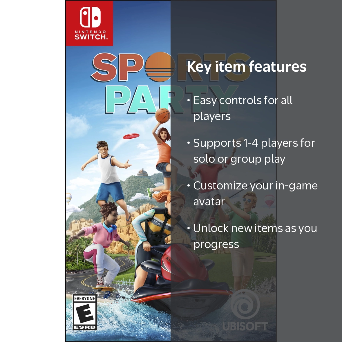 Ubisoft, Sports Party, 887256032104, Nintendo Switch - Walmart.com