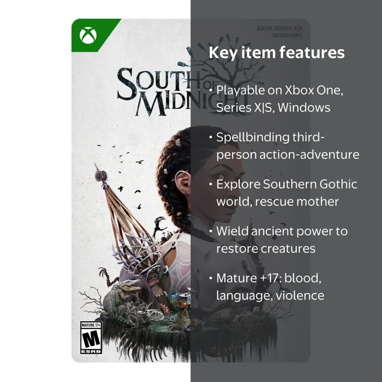 South of Midnight: Standard Edition - Xbox One, Xbox Series X|S
