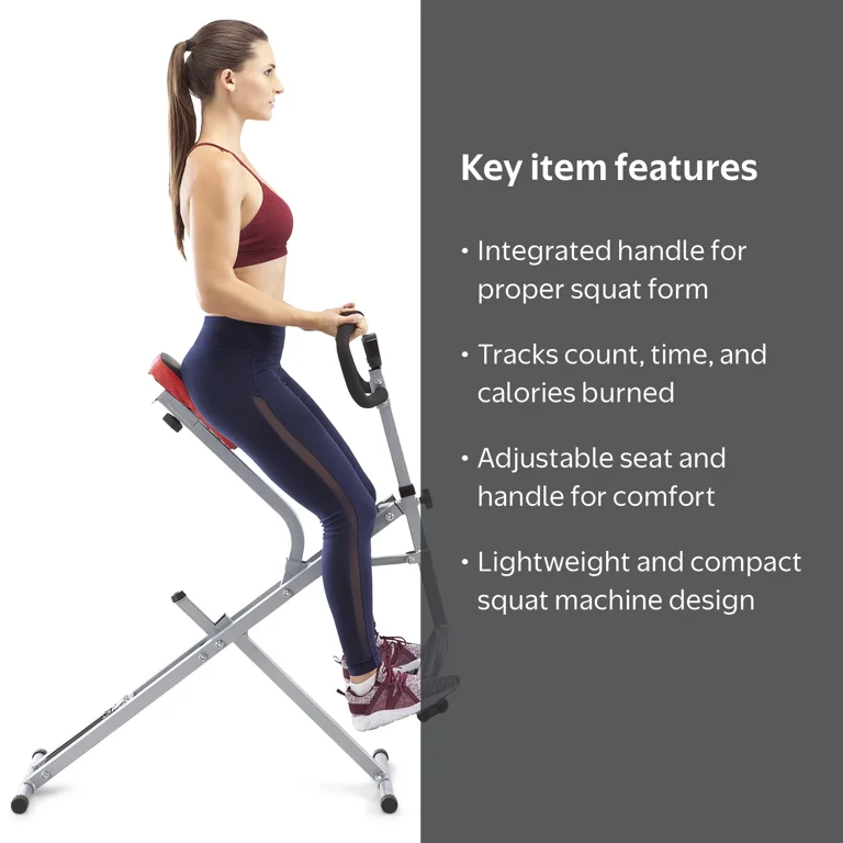 Marcy, Squat Rider Machine Bench, Model XJ-6334, Black - Walmart.com