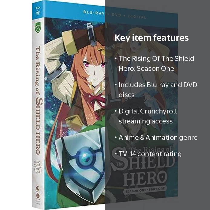 The Rising Of The Shield Hero: Season One - Part One (Blu-ray +